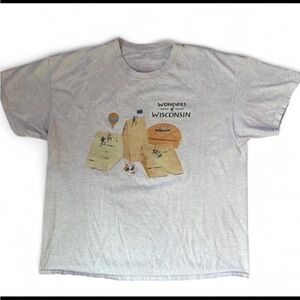 Gray Wonders of Wisconsin Cheese T-Shirt